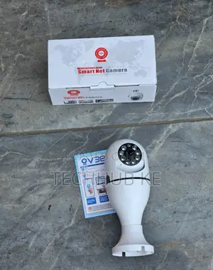E27 Bulb Security Camera With Phone Monitoring and Motion Detection