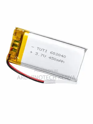 Lipo Battery 450mah 3.7v 602040 Rechargeable.