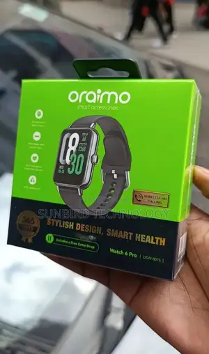 Oraimo Osw-807s Watch 6 Pro Included a Free Strap Extra