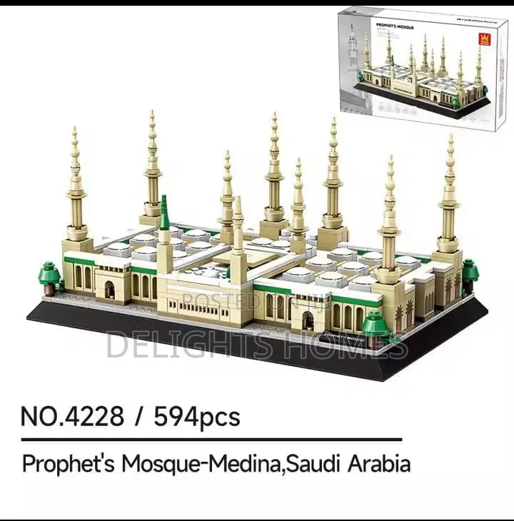 *Prophet's Mosque Lego Set_sa