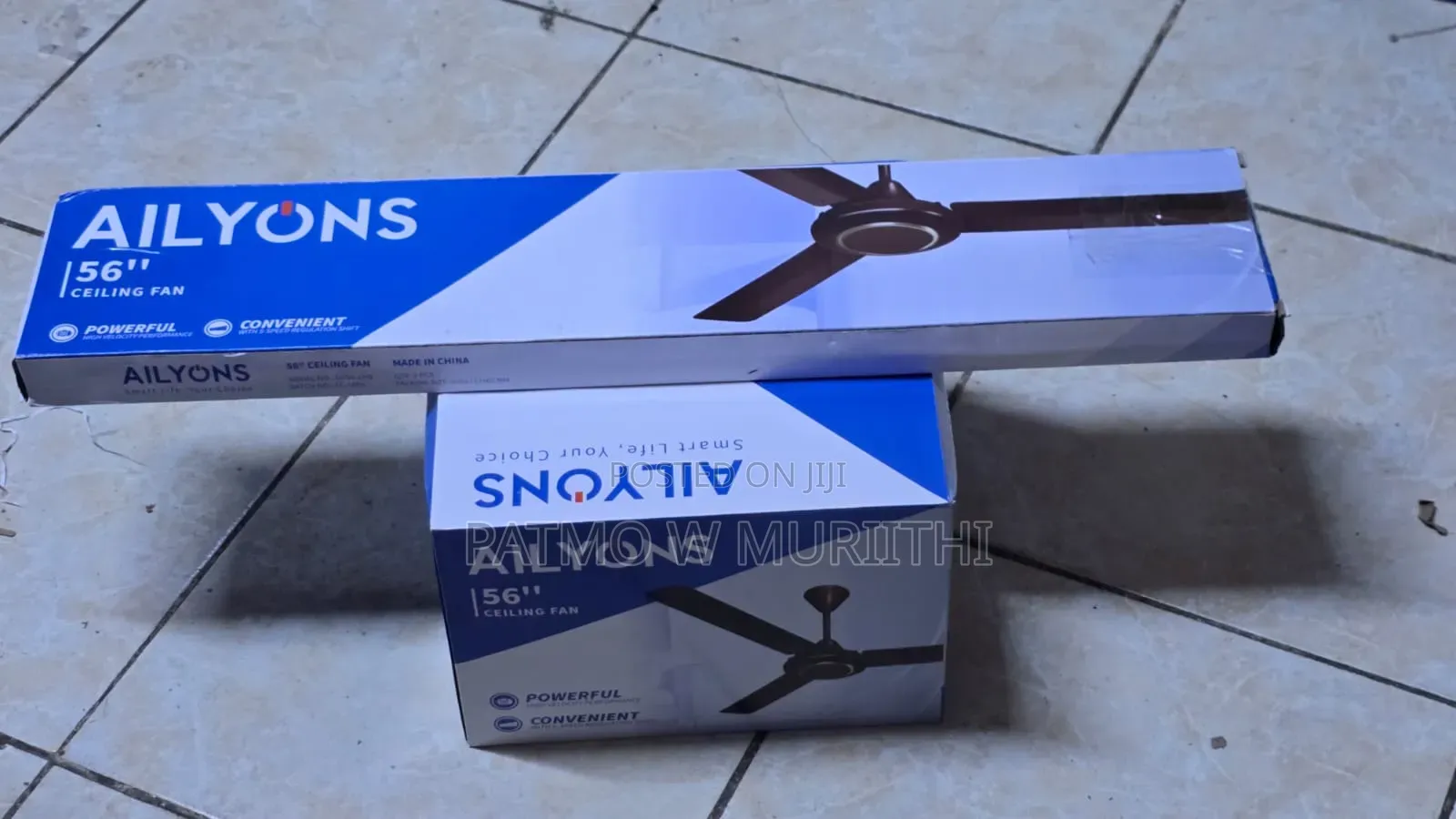 Ailyons Ceiling Fan 56"