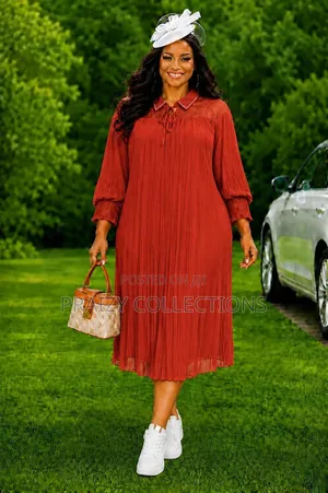 Classy Chiffon Dress -
M-2xl