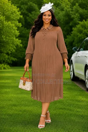 Classy Chiffon Dress -
M-2xl