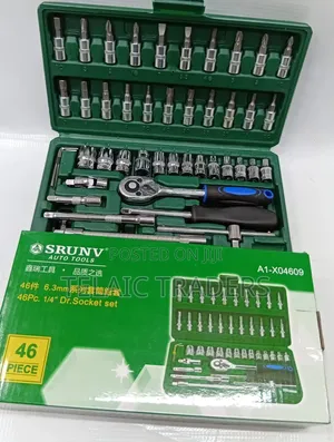 46 Pieces Socket Wrench