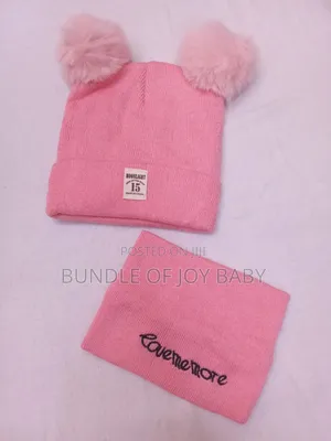 Pink Baby Marvin With Scarf
