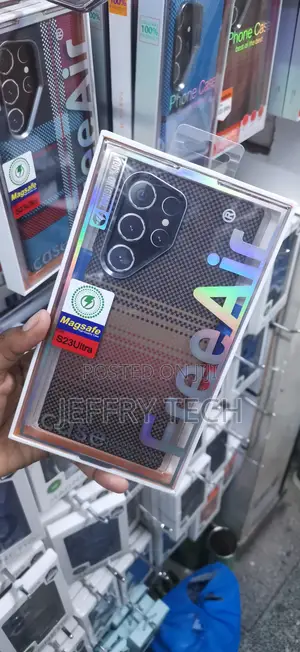 Carbon Fiber Tribal Case Designed for the Samsung Galaxy S23 Ultra