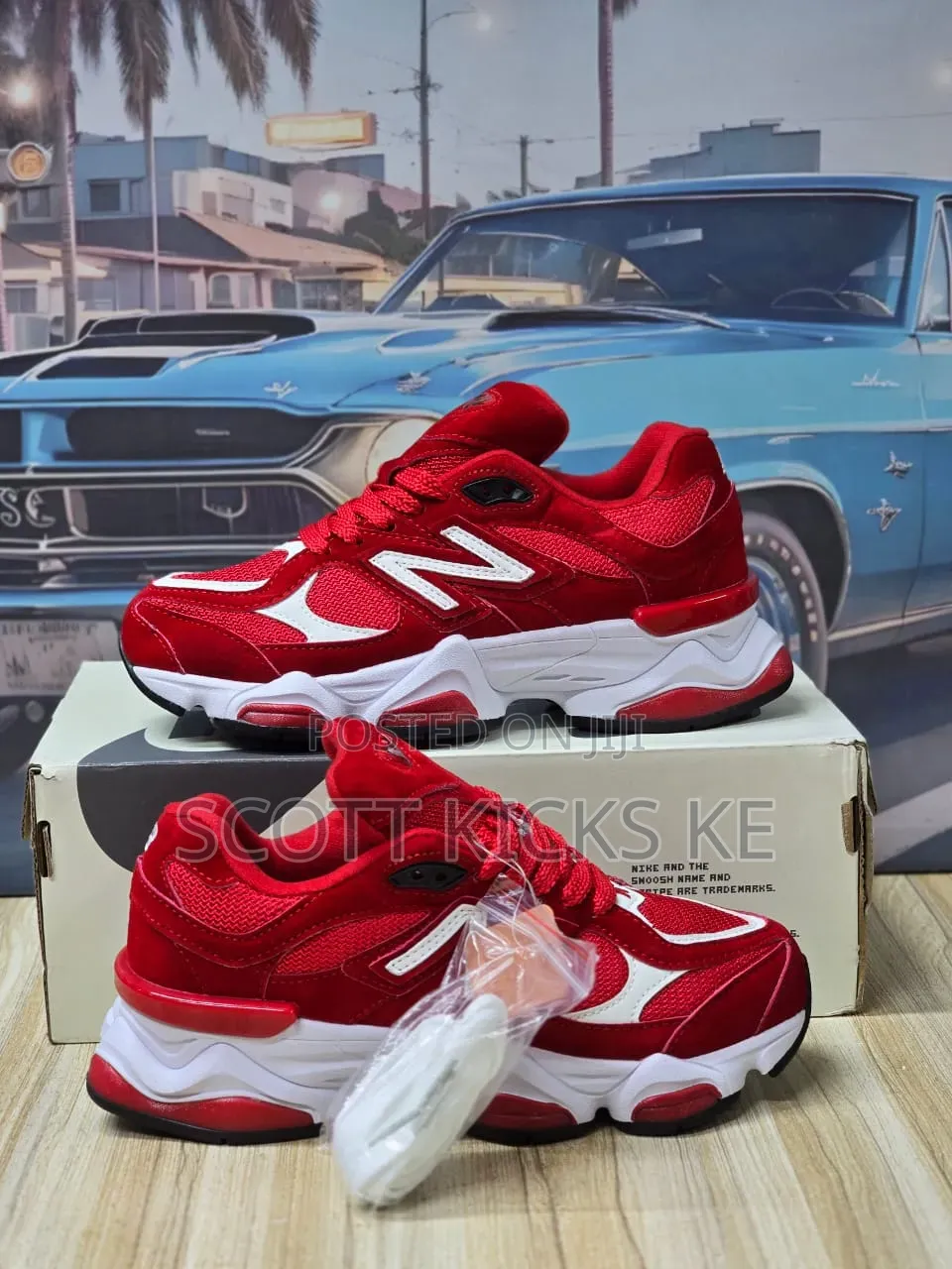 Newbalance 9060 Crimson Red