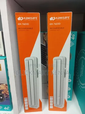 Rechargeable Led Emergency Light Dual Tube Lantern
