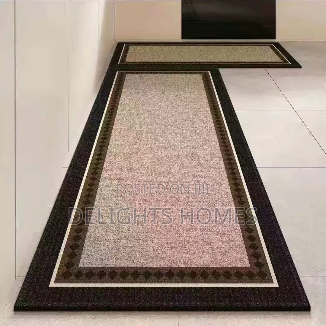 Rubber Bottom Anti-Slip Kitchen Mats_car
