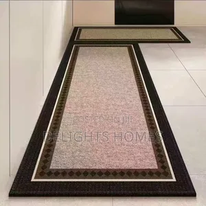 Rubber Bottom Anti-Slip Kitchen Mats_car