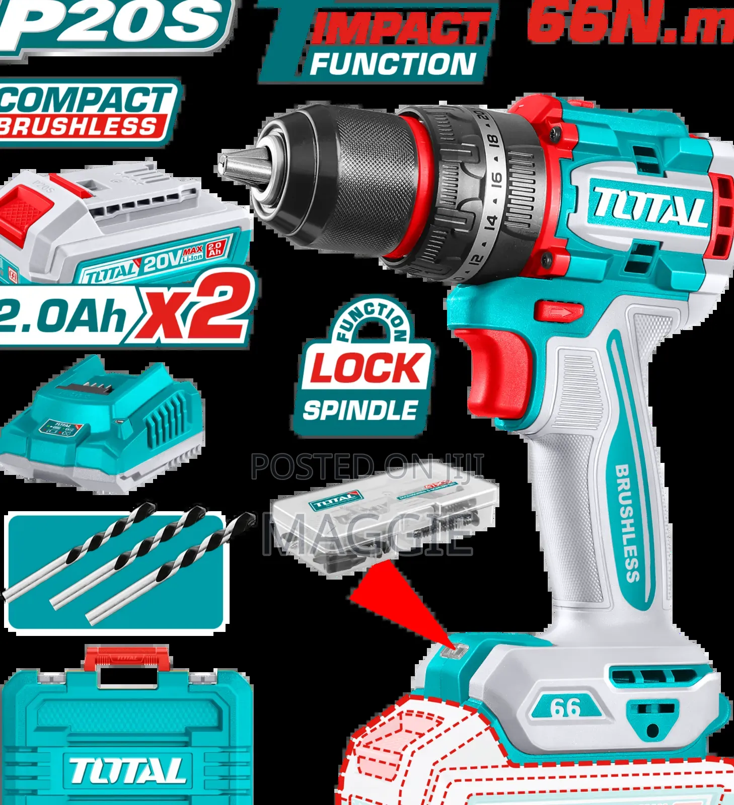 1 Impact Function Drill Brushless