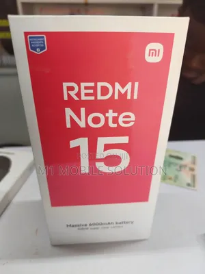 New Xiaomi Redmi Note 15 128 GB Red