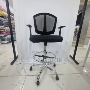 Mid Back Ergonomic Cashier Office Chair