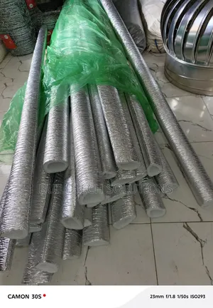 2" (50mm) Foil Pipe Insulation – Energy Saving