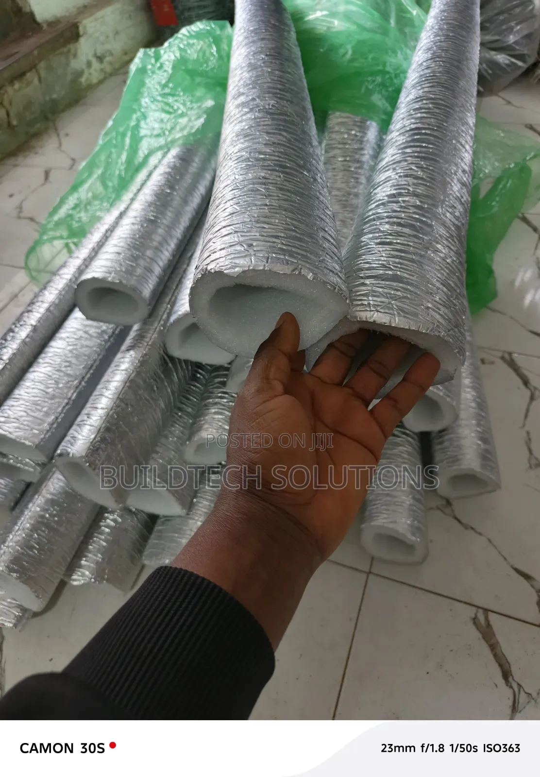 Aluminium Foil Pipe Insulation (2")