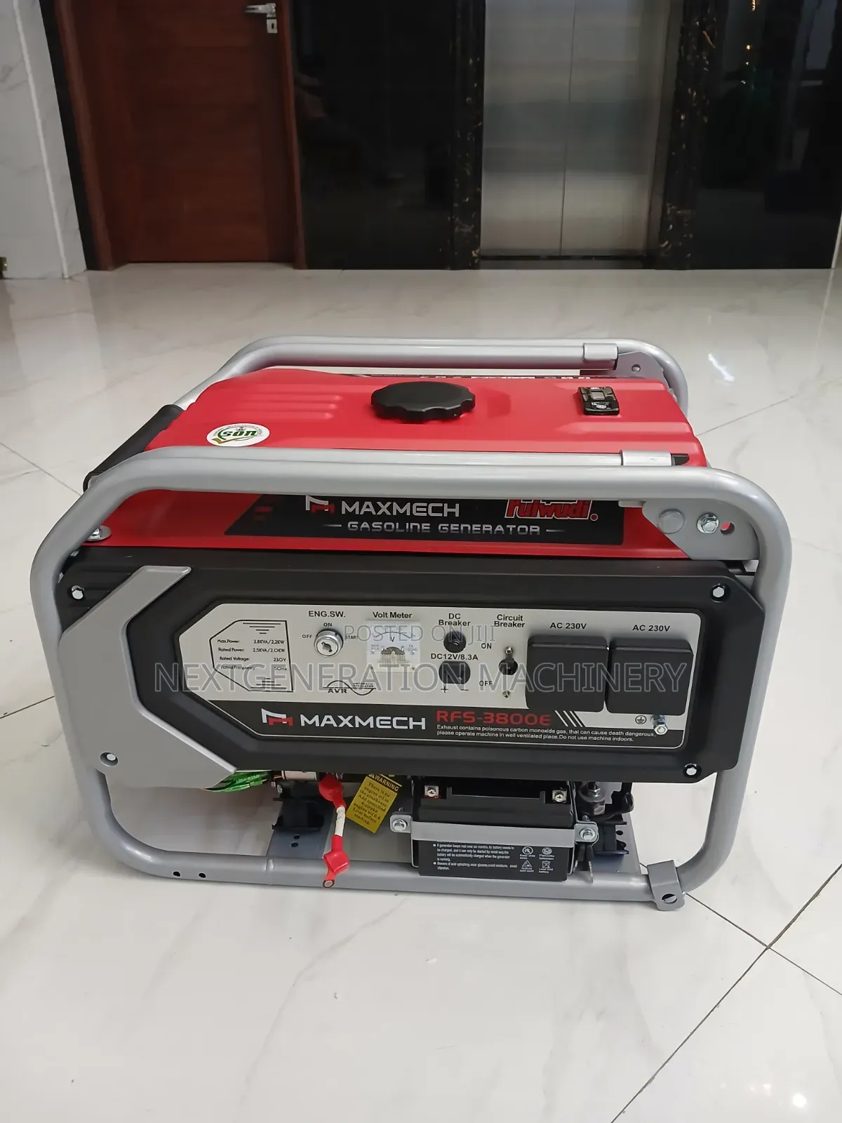 Maxmech 3800e Generator