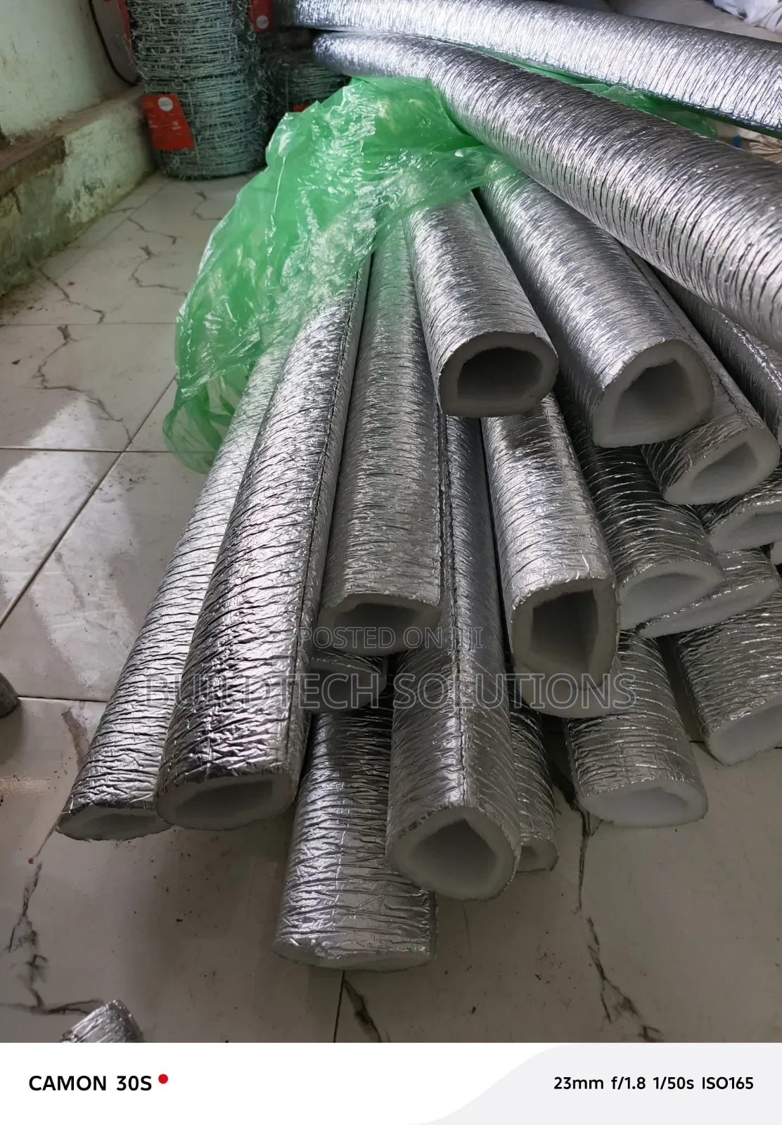 Hot Water Pipe Insulation 50mm