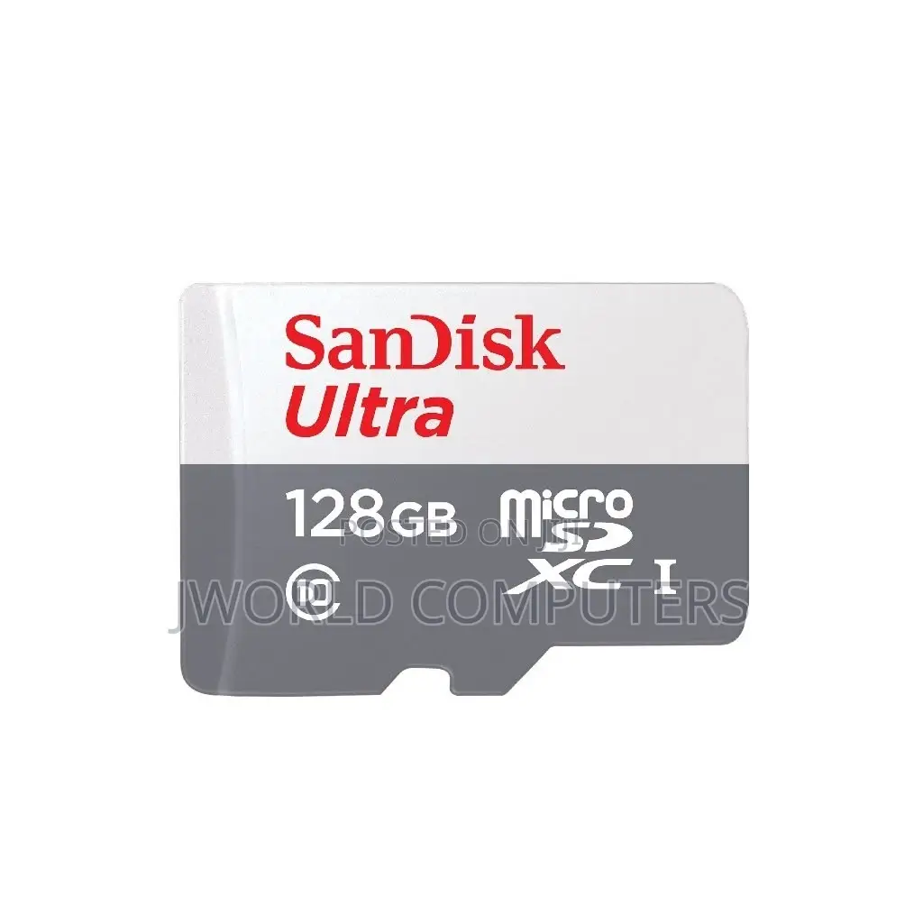Sandisk Ultra Microsd Class 10 100mbps 128gb Without Adapter