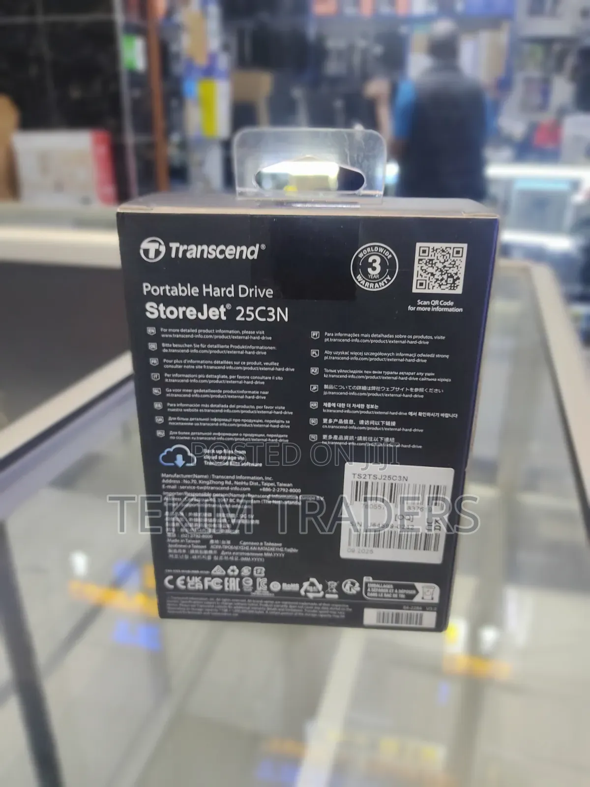 2tb Transcend Storejet 25m3