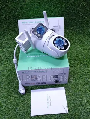 Icsee Camera 4mp Indoor Dual-Screen PTZ Wifi Camera