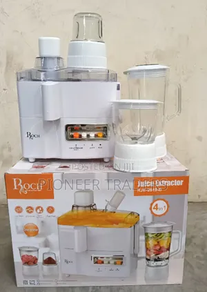 Roch Juicer 4 in 1, Blender, Grinder and Mill Food Processor