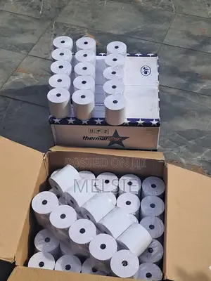 Long-Life 80mm Pos Receipt Paper Rolls – Clear Printing