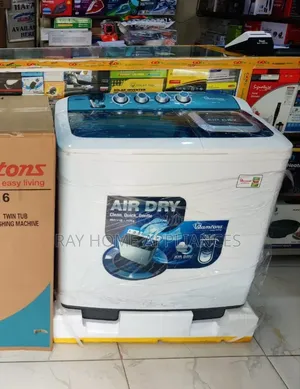 Ramtons Washing Machine Twin Tub 10kg With Air Dryer Rw116