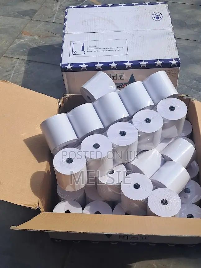 Fast Printing 80mm Thermal Receipt Rolls for Retail Shops