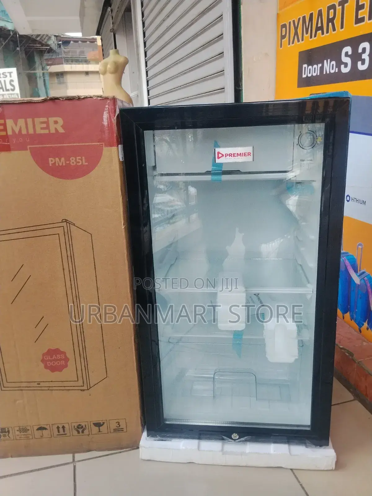 Premier 85 Litres Showcase Fridge Available