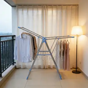 Foldable/ Big Size Portable Stainless Steel Cloth Drying Rack*