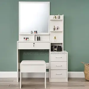 Home Vanity Dressing Table With Mirror
