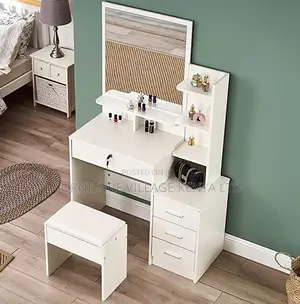 Home Vanity Dressing Table With Mirror