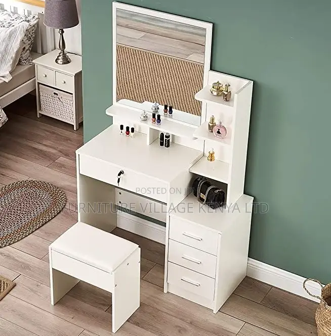 Home Vanity Dressing Table With Mirror