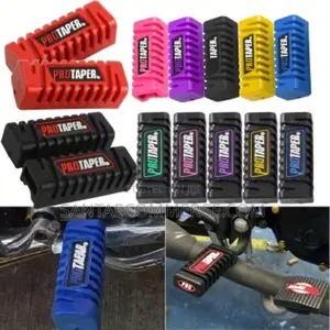 Universal Rubber Front Motorcycle Footrest.