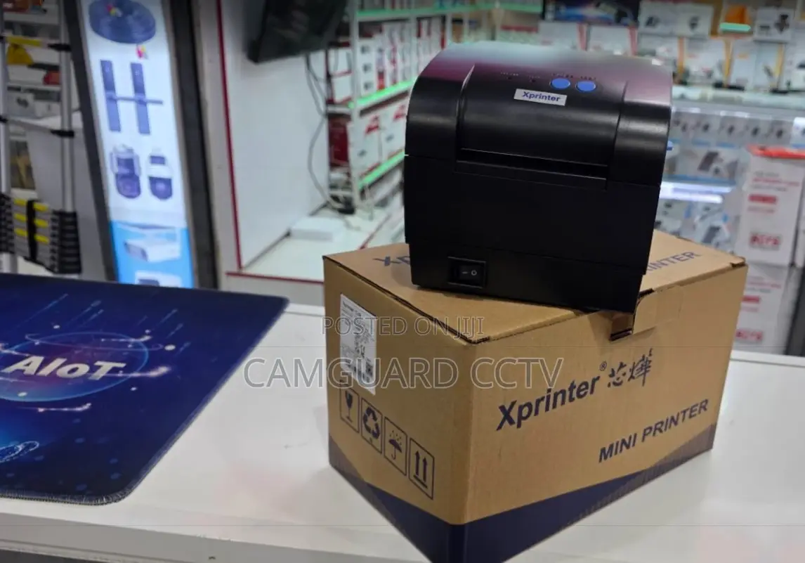 Xp-330b Usb Barcode Printer for Inventory, Warehouse Retail Labels