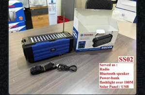 Electromate Solar Flashlight Wireless Robot Speaker