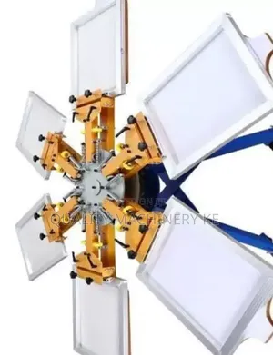 4color 4station Screen Printing Machine