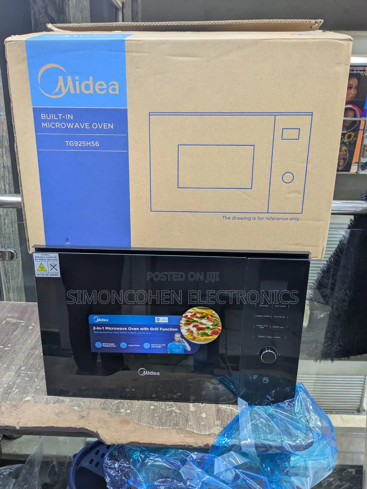 Midea 25l 900w Built in Microwave Oven