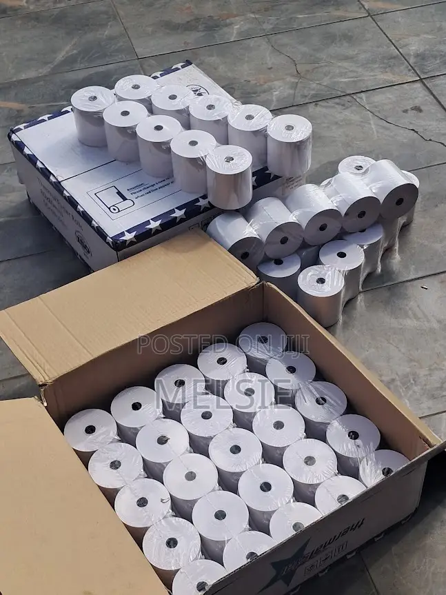 Long-Length 80mm Thermal Rolls for Continuous Printing