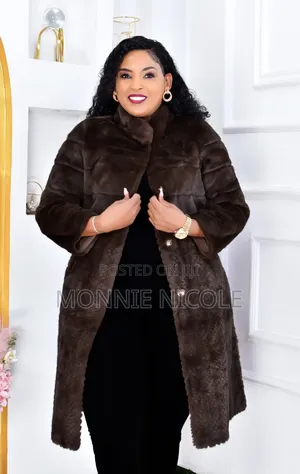 Original Luxury Fur Long Coat for Women