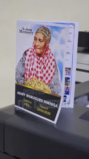 Memorial Keepsake Booklet Printing