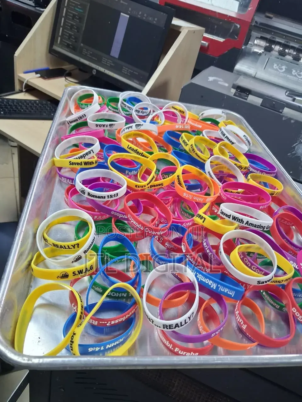 Corporate Wristbands Printing