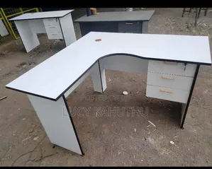 L Shaped Desk With Drawers