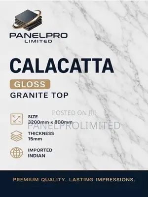 Calacatta Gloss Granite Top