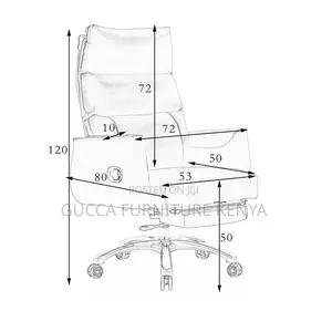 Executive Leather Office Task Chair
