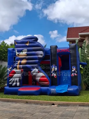 Sonic Bouncy Castles Now Available For Hire