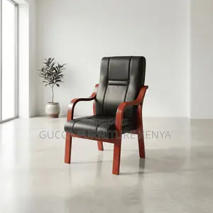 Leather High Back Bliss Guest Chair