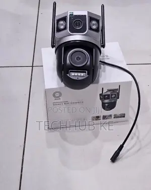 4g Dual Lens PTZ Camera With Night Vision Mobile App