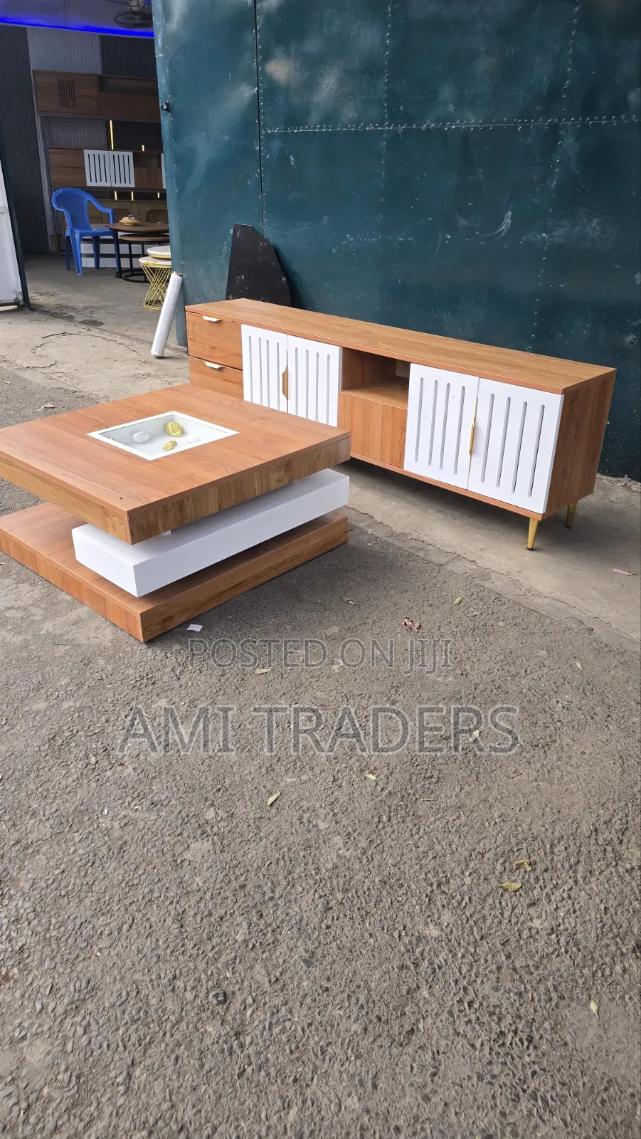 Royal Teak Tv Stand Table