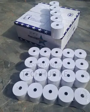 Thermal Rolls Paper 50 Pack for Receipt Printers White
